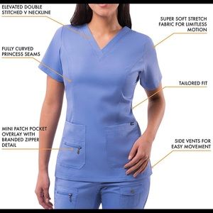 Ceil Blue - XS SCRUB SET